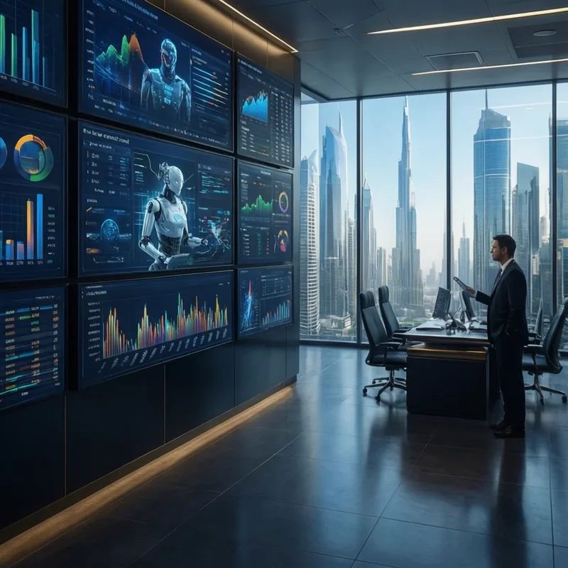أتمتة العمليات الروبوتية لـالمالية والبنوك في الإمارات العربية المتحدة