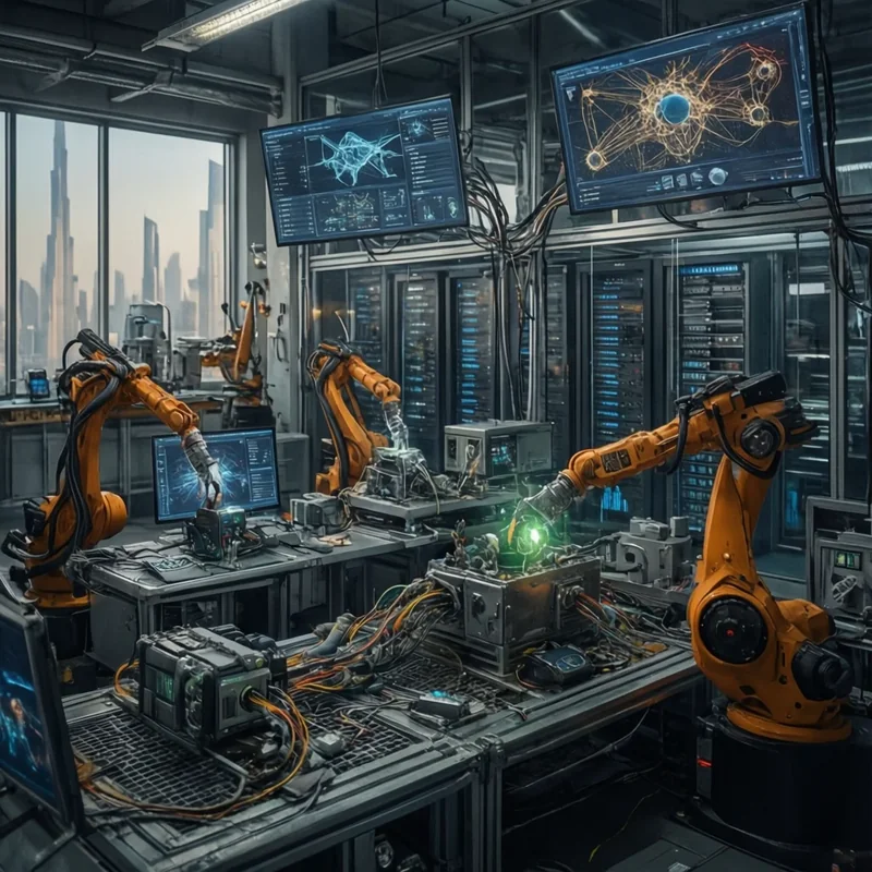 Custom AI Development for Manufacturing in United Arab Emirates