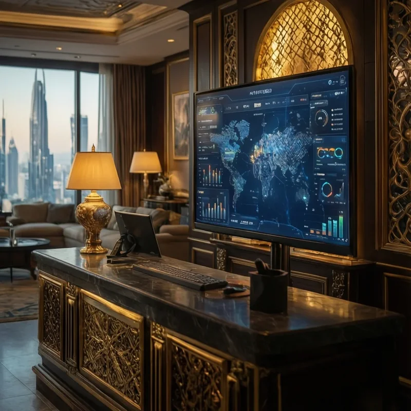 إدارة علاقات العملاء لـالضيافة والسياحة في المملكة العربية السعودية