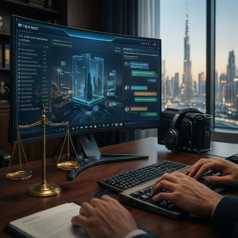 خدمة العملاء بالذكاء الاصطناعي لـالخدمات القانونية في الإمارات العربية المتحدة
