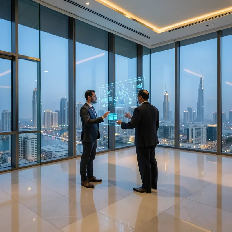 الوكيل العقاري الافتراضي بالذكاء الاصطناعي للعقارات في الإمارات العربية المتحدة