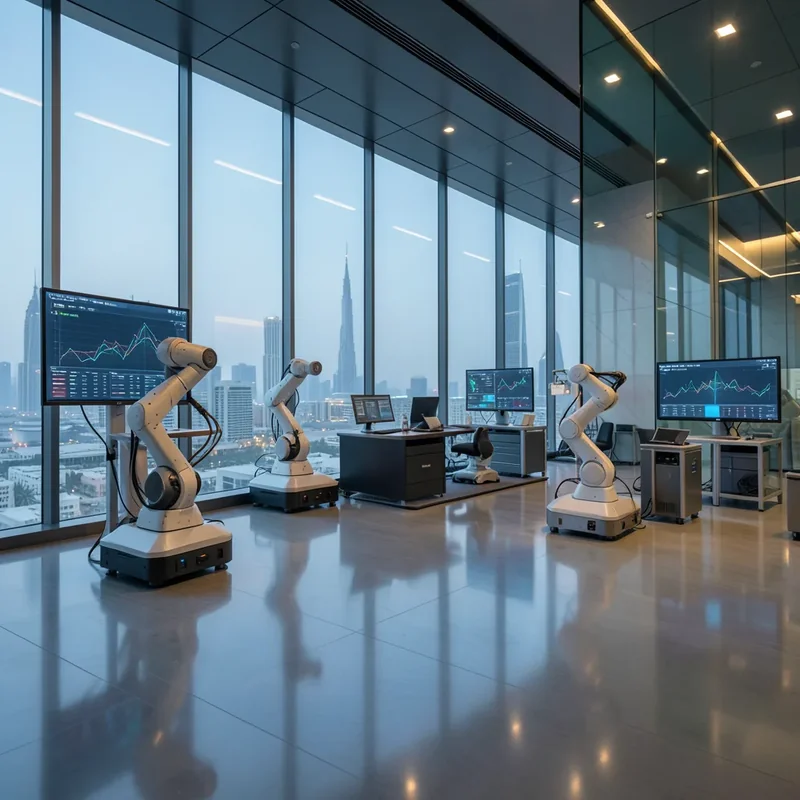 أتمتة المستودعات بالذكاء الاصطناعي للخدمات اللوجستية وسلسلة التوريد في الإمارات العربية المتحدة