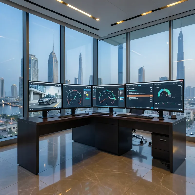 إدارة الأساطيل بالذكاء الاصطناعي للشحن والخدمات اللوجستية في الإمارات العربية المتحدة