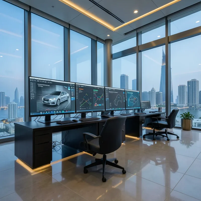 إدارة الأساطيل بالذكاء الاصطناعي للخدمات اللوجستية في قطر