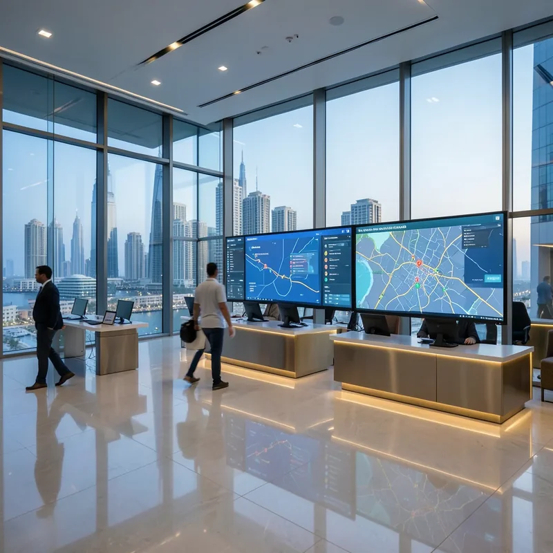 تحسين التوصيل للميل الأخير بالذكاء الاصطناعي للخدمات اللوجستية وسلسلة التوريد في الإمارات العربية المتحدة