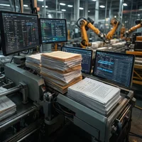معالجة المستندات بالذكاء الاصطناعي و OCR لقطاع التصنيع